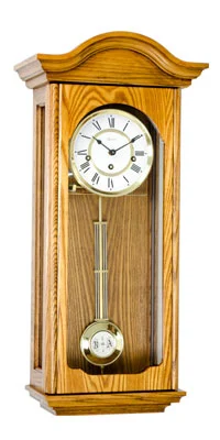 Oak Pendulum Wall Clock