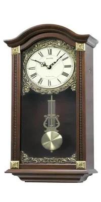 Vintage Wall Clock with Pendulum