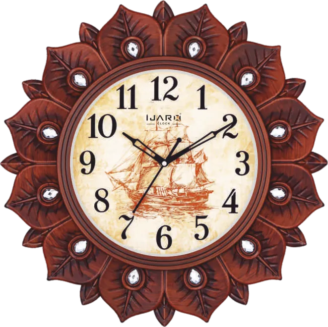 Rounded Decorative Clock-5133