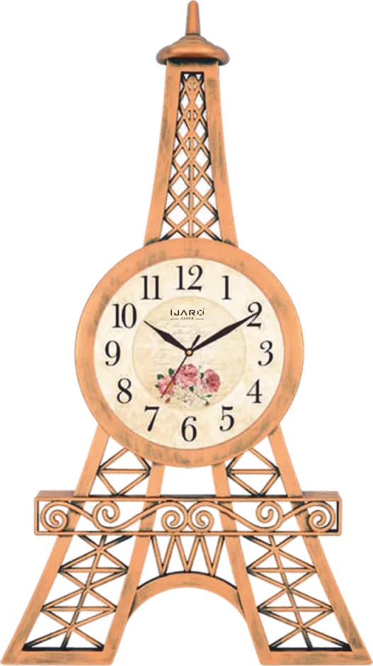 Eiffel Tower Shape Antique Clock-2