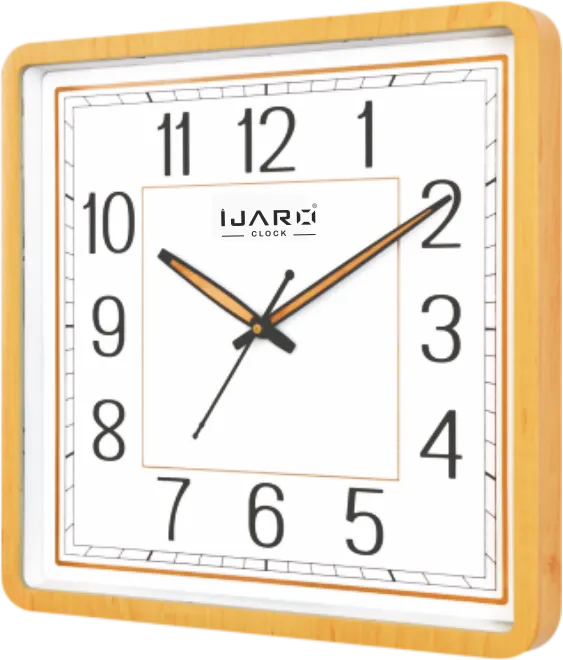 Golden Square Office Quartz Clock