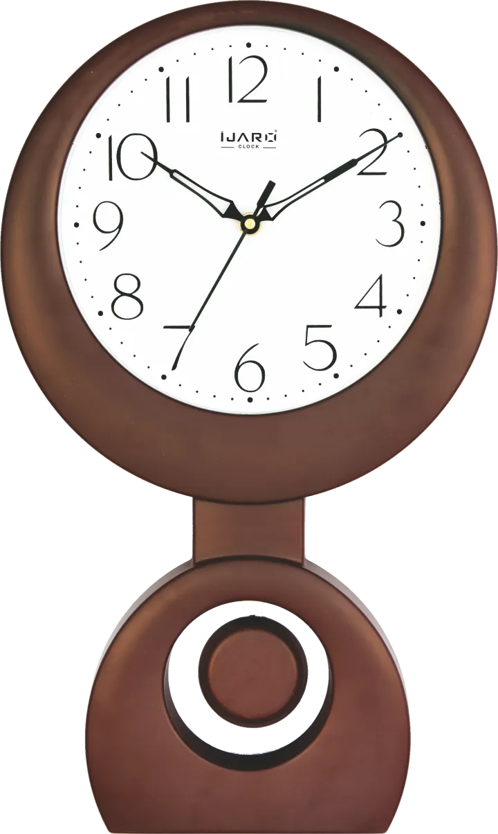 Brown Pendulum Wall Clock