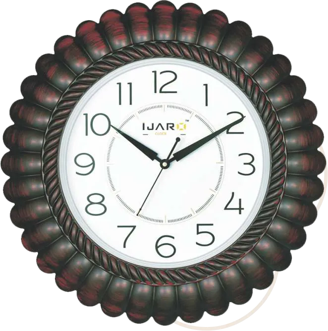 Antique Designer Round Plastic Wall Clock