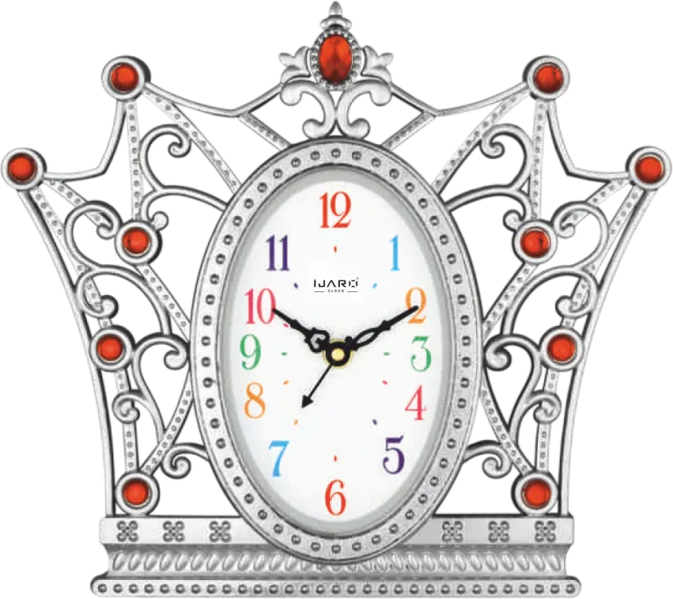 Crown Shape Table Clock